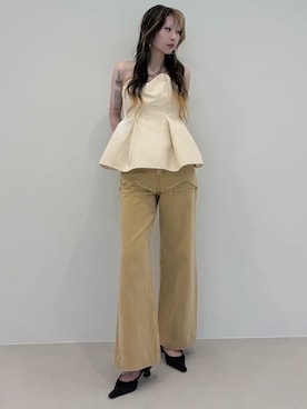 「JOSE MOON（ジョゼムーン）のアイテム」を使った、JOSE MOONさん（レディース・165cm）の夏コーディネート