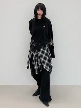 「JOSE MOON（ジョゼムーン）のアイテム」を使った、JOSE MOONさん（レディース・161cm）の夏コーディネート