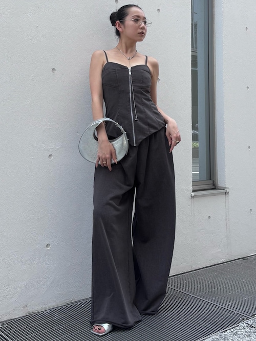 PIGMENT SWEAT BUSTIER/ピグメントスウェットビスチェ（Tシャツ