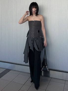 「JOSE MOON（ジョゼムーン）のアイテム」を使った、JOSE MOONさん（レディース・161cm）の春コーディネート