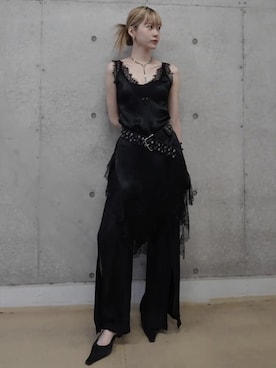 「JOSE MOON（ジョゼムーン）のアイテム」を使った、JOSE MOONさん（レディース・165cm）の春コーディネート