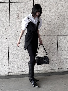 「JOSE MOON（ジョゼムーン）のアイテム」を使った、JOSE MOONさん（レディース・161cm）の春コーディネート