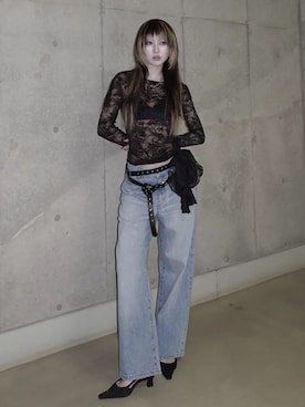 「JOSE MOON（ジョゼムーン）のアイテム」を使った、JOSE MOONさん（レディース・163cm）の春コーディネート