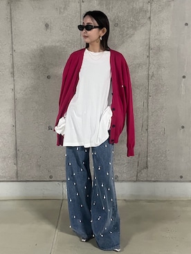 「アイテム（ブーツ、シルバー系）」を使った、JOSE MOONさん（レディース・158cm）の冬コーディネート