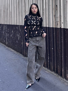 JOSE MOONさん（レディース・157cm）の冬コーディネート