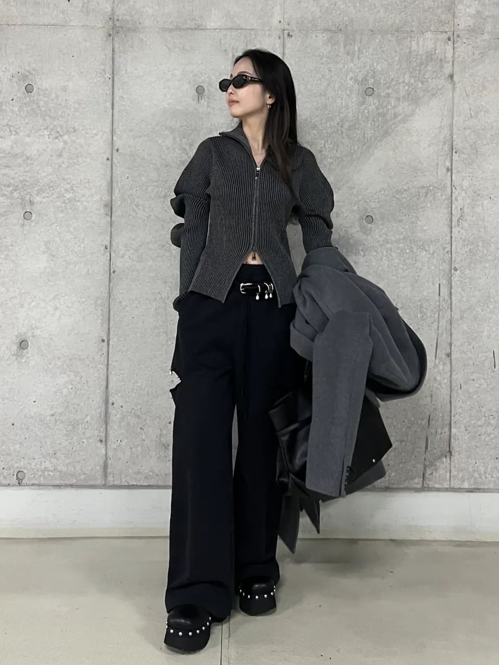 JOSE MOON（ジョゼムーン）の「D BELT with PEARL/ディーベルトウィズ