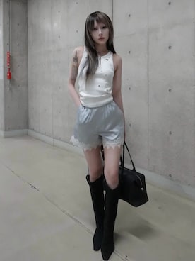 「JOSE MOON（ジョゼムーン）のアイテム」を使った、JOSE MOONさん（レディース・164cm）の春コーディネート