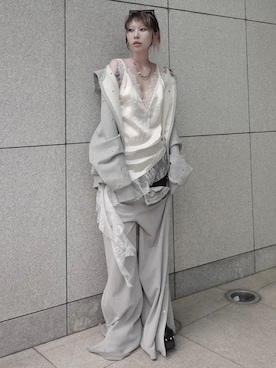 「JOSE MOON（ジョゼムーン）のアイテム」を使った、JOSE MOONさん（レディース・164cm）の春コーディネート