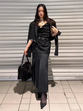 「JOSE MOON（ジョゼムーン）のアイテム」を使った、JOSE MOONさん（レディース・159cm）の春コーディネート