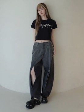 「JOSE MOON（ジョゼムーン）のアイテム」を使った、JOSE MOONさん（レディース・165cm）の春コーディネート