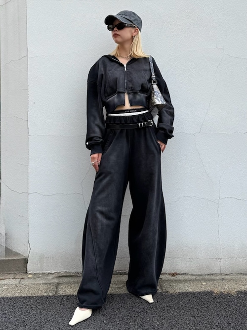 JOSE MOON（ジョゼムーン） パーカー CROP BIO HOODIE/クロップバイオ