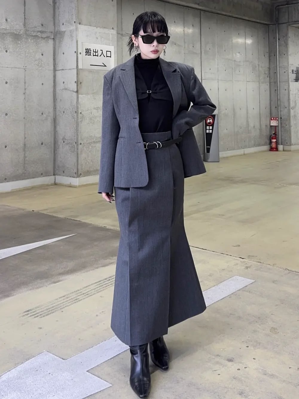 JOSE MOON（ジョゼムーン）の「D BELT with PEARL/ディーベルトウィズ