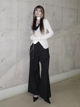 「JOSE MOON（ジョゼムーン）のアイテム」を使った、JOSE MOONさん（レディース・163cm）の春コーディネート