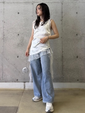 「JOSE MOON（ジョゼムーン）のアイテム」を使った、JOSE MOONさん（レディース・159cm）の春コーディネート