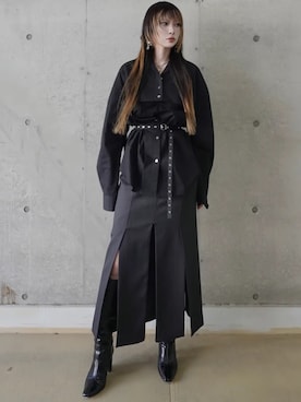 「JOSE MOON（ジョゼムーン）のアイテム」を使った、JOSE MOONさん（レディース・163cm）の冬コーディネート