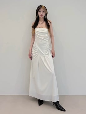 「JOSE MOON（ジョゼムーン）のアイテム」を使った、JOSE MOONさん（レディース・163cm）の夏コーディネート