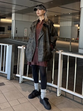 JOSE MOONさん（レディース・163cm）の冬コーディネート