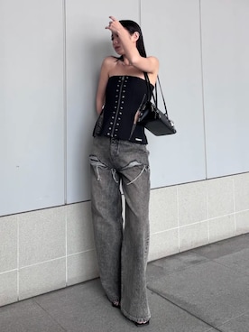 「JOSE MOON（ジョゼムーン）のアイテム」を使った、JOSE MOONさん（レディース・164cm）の春コーディネート