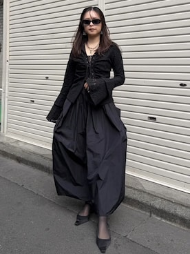 「JOSE MOON（ジョゼムーン）のアイテム」を使った、JOSE MOONさん（レディース・159cm）の春コーディネート