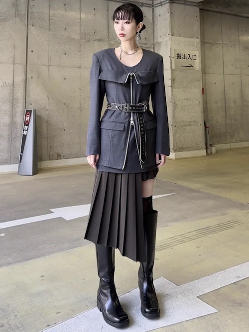 JOSE MOON（ジョゼムーン） ブーツ SQUARE LONG BOOTS/スクエアロング