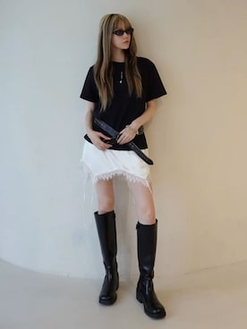 「JOSE MOON（ジョゼムーン）のアイテム」を使った、JOSE MOONさん（レディース・165cm）の春コーディネート