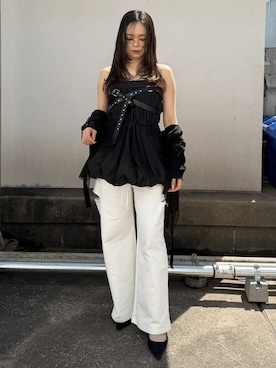 「JOSE MOON（ジョゼムーン）のアイテム」を使った、JOSE MOONさん（レディース・159cm）の春コーディネート