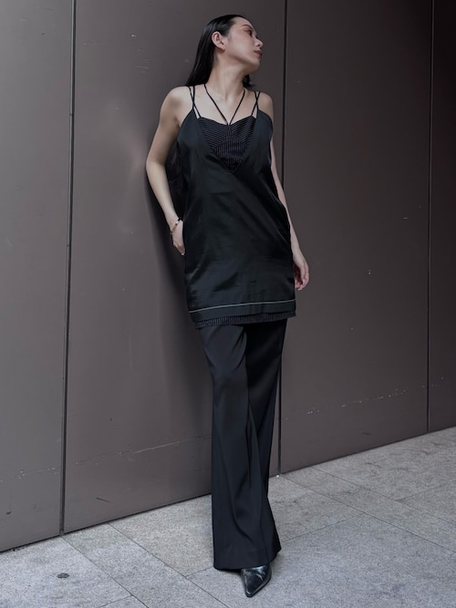 セール】STRIPE COMBI DRESS/ストライプコンビドレス