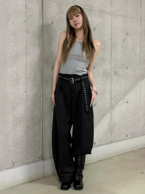 EYELET TANK TOP/アイレットタンクトップ（タンクトップ）｜JOSE MOON
