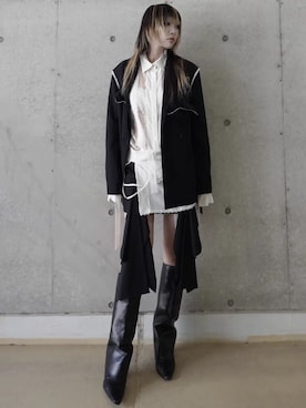 「JOSE MOON（ジョゼムーン）のアイテム」を使った、JOSE MOONさん（レディース・164cm）の春コーディネート