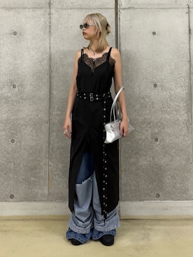 「アイテム（ドレス）」を使った、JOSE MOONさん（レディース・163cm）の秋コーディネート