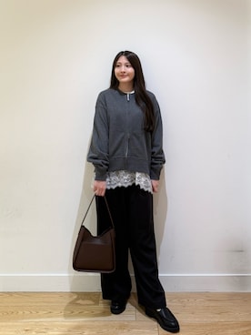 「URBAN RESEARCH DOORS(アーバンリサーチドアーズ)のアイテム(トップス)」を使った、あきらさん(レディース・149cm)の秋コーディネート