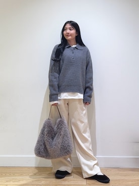 「アイテム（その他シューズ）」を使った、あきらさん（レディース・149cm）の秋コーディネート