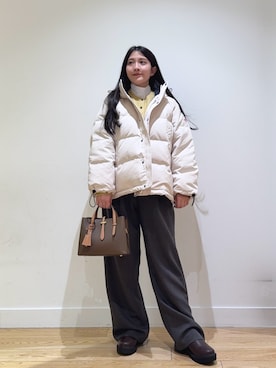 「URBAN RESEARCH DOORS WOMENS」｜「アイテム（ブーツ）」を使った、あきらさん（レディース・149cm）の秋コーディネート