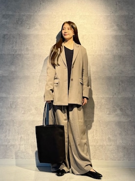 あきらさん（レディース・149cm）の冬コーディネート