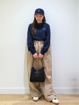 「URBAN RESEARCH DOORS（アーバンリサーチドアーズ）のアイテム（シューズ）」を使った、あきらさん（レディース・149cm）の秋コーディネート