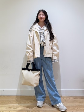 「FORK&SPOON（フォークアンドスプーン）のアイテム」を使った、あきらさん（レディース・149cm）の春コーディネート