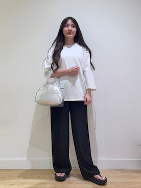 「アイテム（アクセサリー）」を使った、あきらさん（レディース・149cm）の夏コーディネート