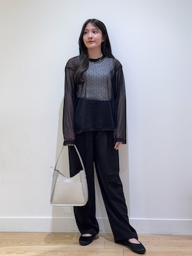 「アイテム（タンクトップ）」を使った、あきらさん（レディース・149cm）の夏コーディネート
