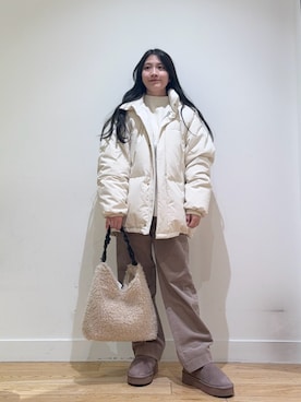 「アイテム（その他アウター）」を使った、あきらさん（レディース・149cm）の冬コーディネート