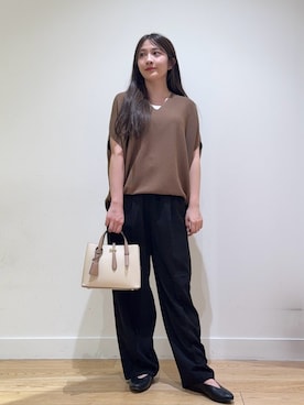 「URBAN RESEARCH DOORS（アーバンリサーチドアーズ）のアイテム（シューズ）」を使った、あきらさん（レディース・149cm）の秋コーディネート