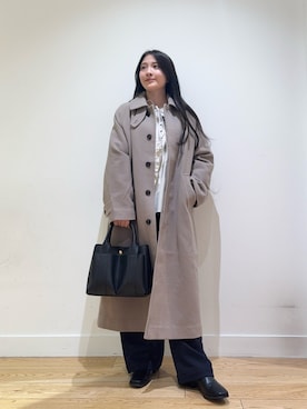 「FORK&SPOON」｜「アイテム（パンツ）」を使った、あきらさん（レディース・149cm）の冬コーディネート