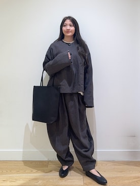 あきらさん（レディース・149cm）の冬コーディネート