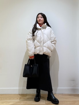 あきらさん（レディース・149cm）の冬コーディネート