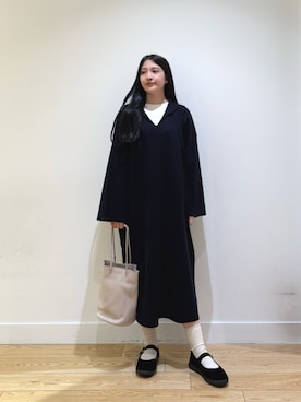 「アイテム（その他シューズ）」を使った、あきらさん（レディース・149cm）の秋コーディネート