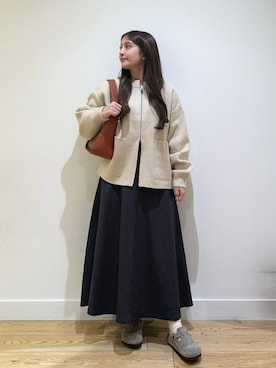 「完声スカート」｜あきらさん（レディース・149cm）の秋コーディネート