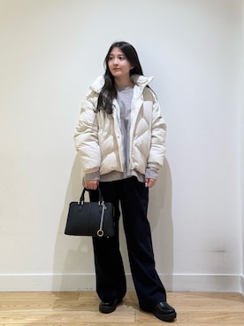 「FORK&SPOON」｜「アイテム（シューズ）」を使った、あきらさん（レディース・149cm）の冬コーディネート