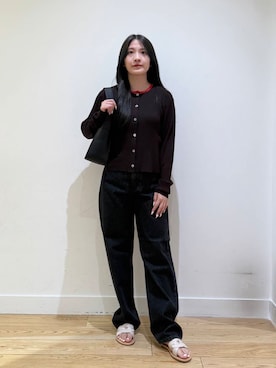 「audrey and john wad（オードリーアンドジョンワッド）のアイテム」を使った、あきらさん（レディース・149cm）の夏コーディネート