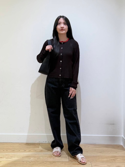 セール】『別注』Audrey and John Wad×DOORS バイカラーカーディガン