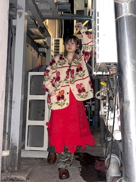 「PRANK PROJECT（プランクプロジェクト）のアイテム（ワンピース/ドレス）」を使った、sk0073さん（レディース・161cm）の冬コーディネート