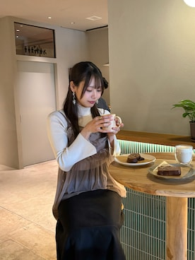 まみのこさん（骨格ナチュラル・レディース・163cm）の秋コーディネート
